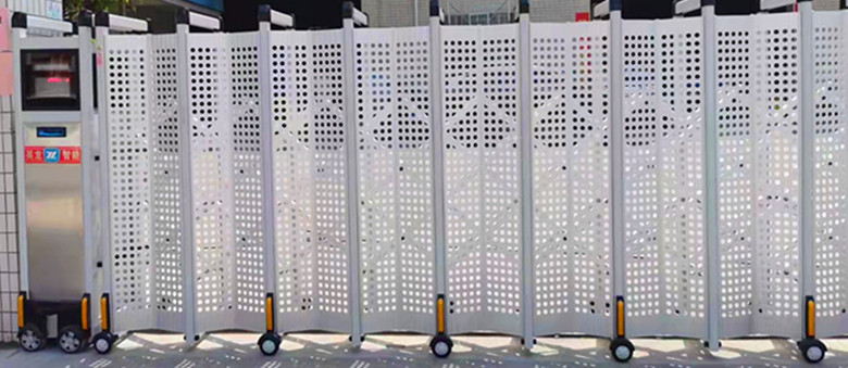 熱烈祝賀英龍智能電動平頭屏風(fēng)門進駐佛山市佳盛業(yè)鋼管換件有限公司